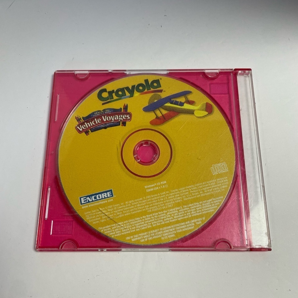 Crayons Vehicle Voyagers PC CD Rom